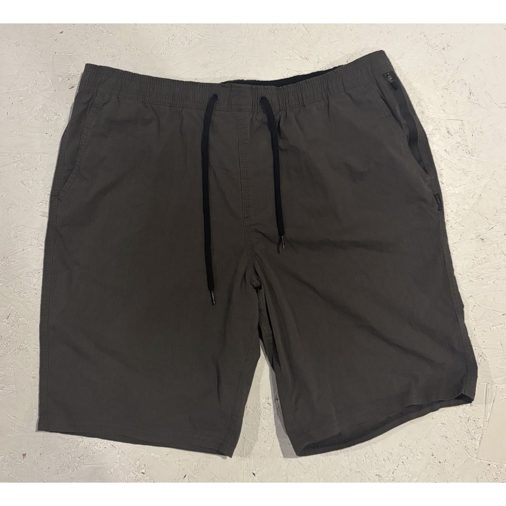 O'Neill Hybrid Shorts Mens XL Quick Dry Chino Flex Beach Surf Gray Boardshorts